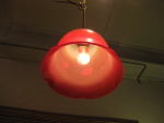 オシャレな照明（赤）
