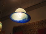 オシャレな照明（青）