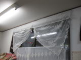 レースのカーテン
