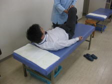 ふくらはぎのマッサージ