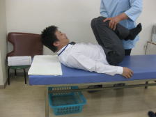 膝の屈伸