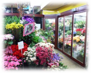 フローリスト樹の美の店内の様子