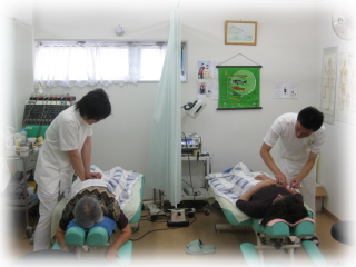 治療の様子